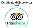 Certificato di Eccellenza da Tripadvisor